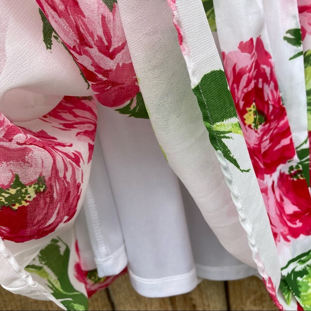 Cotton Candy Long Sleeve Floral Dress Size Small - Picture 10 of 15